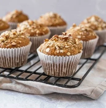 Banana &amp; Walnut Muffins