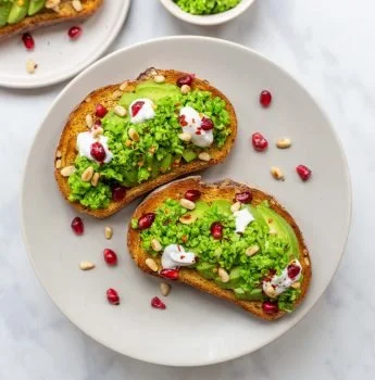 Pea &amp; Avocado Toast
