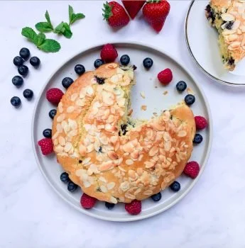 Blueberry Vanilla Cake