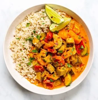 Tofu Red Thai Curry