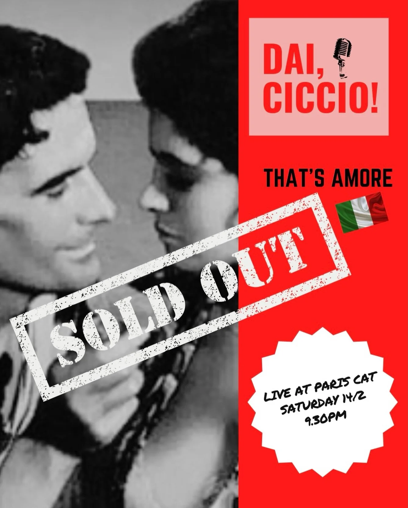 Sold out. Again. NINE. IN. A. ROW.

Tonight we bring you That&rsquo;s Amore&hellip;our very extra, very romantic, Valentine&rsquo;s Day concert. There will be high notes. There will be dramatic hand gestures. There will be at least one moment where s