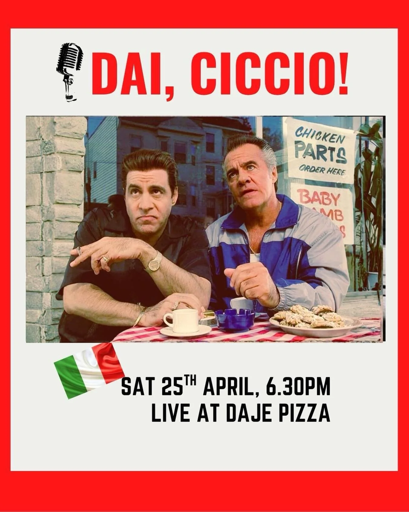 Tomorrow night we are at @dajepizza__  at 6.30, and listen. LISTEN. There is going to be Italian jazz, there is going to be pizza, and there is going to be that specific feeling you only get when the music hits and the food is good and you think, yes