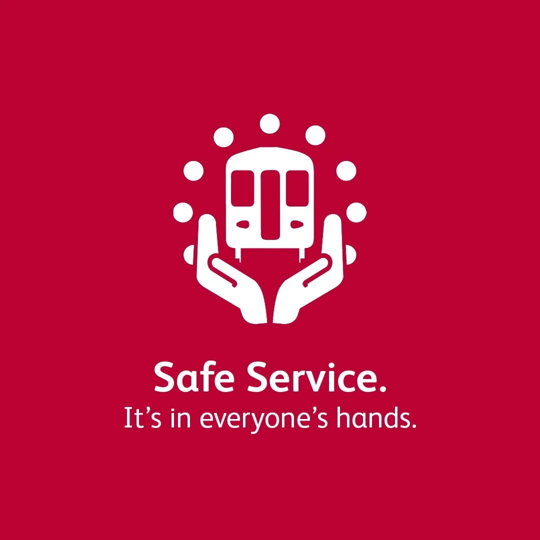 Network Rail. Safe Service – internal comms. — Chloe Mallinson