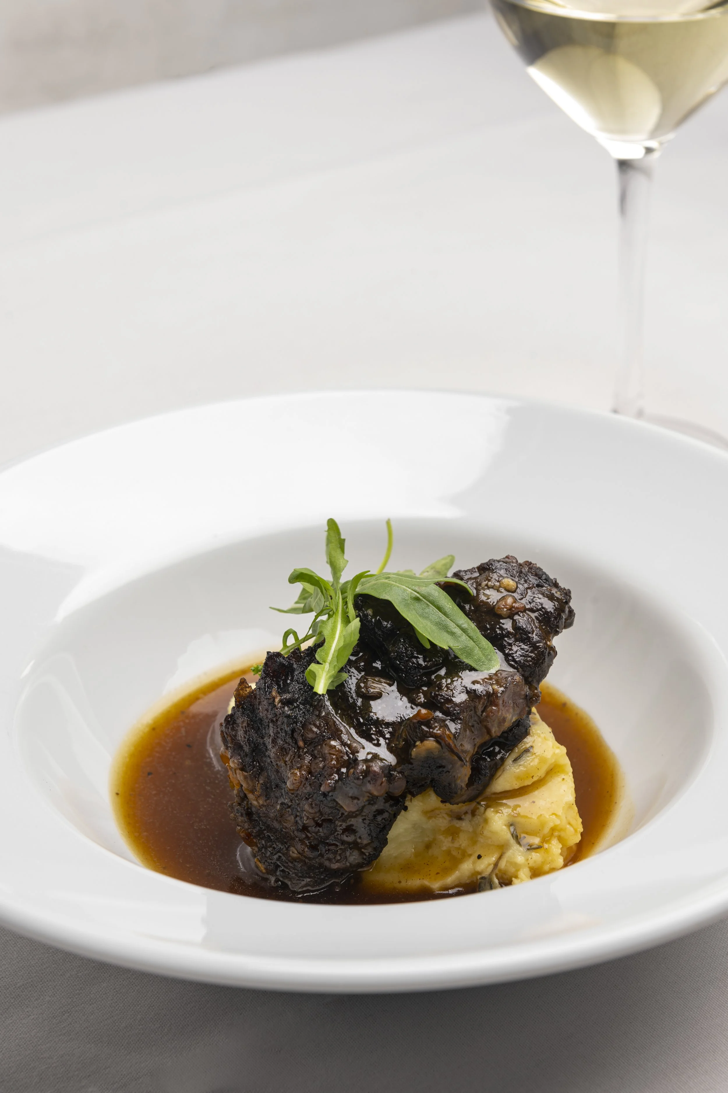 Seasonal three-course dining menu prepared by London bespoke catering company