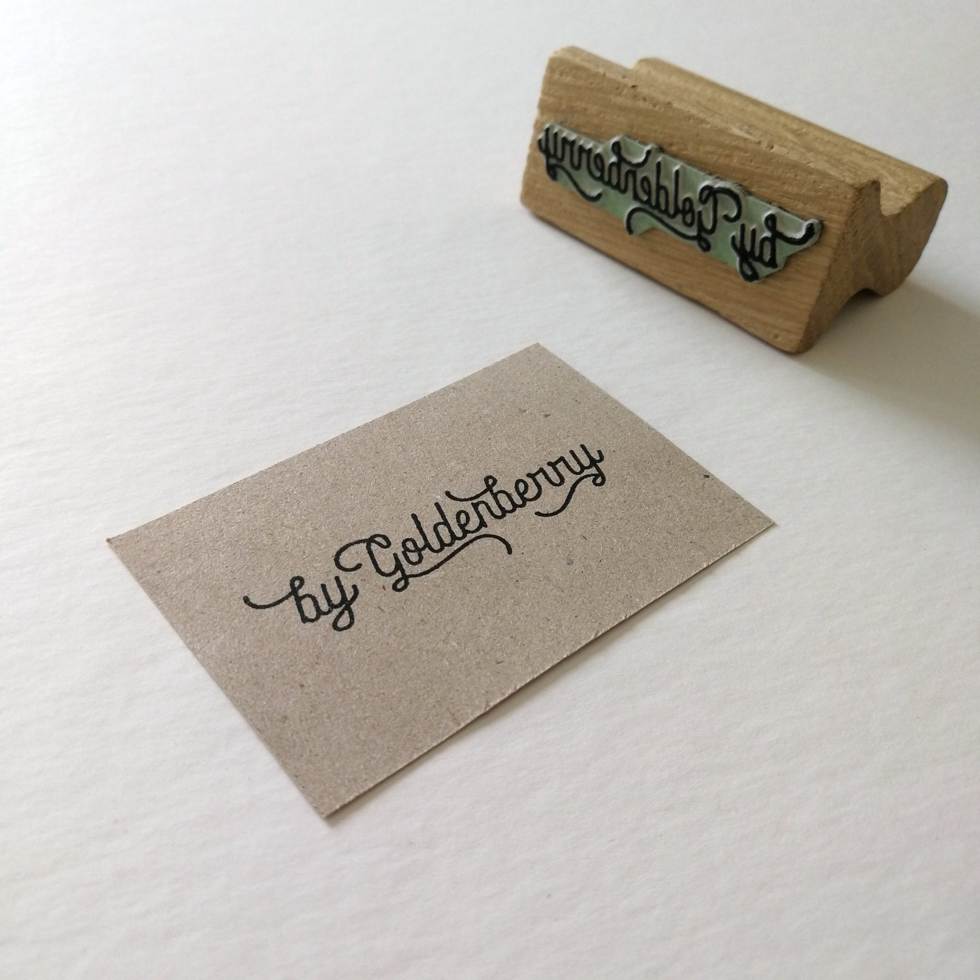 Finding a Sustainable Stamp for byGoldenberry