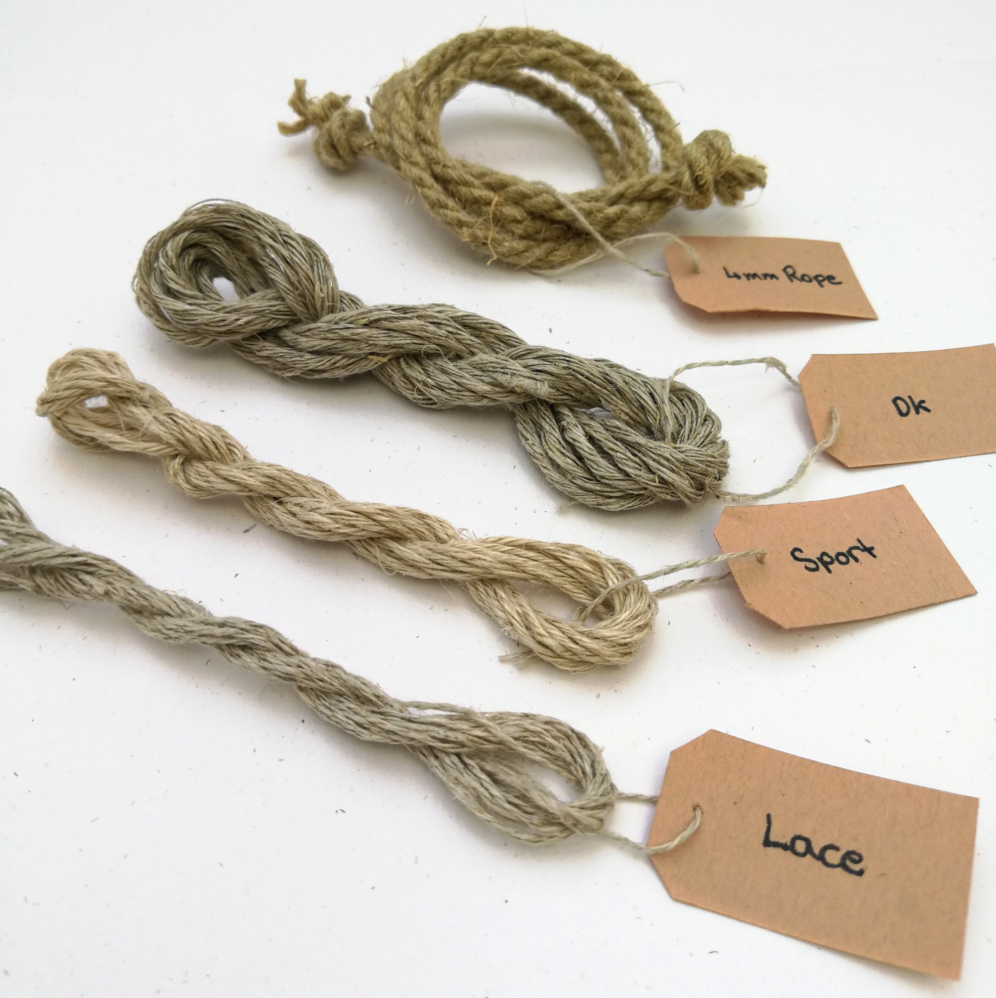 Hemp Yarn / Rope Sample