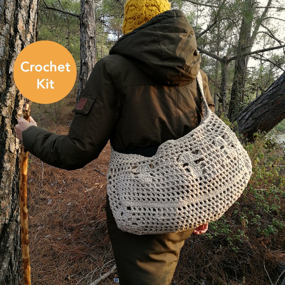 Mushroom Bag Crochet Pattern — byGoldenberry