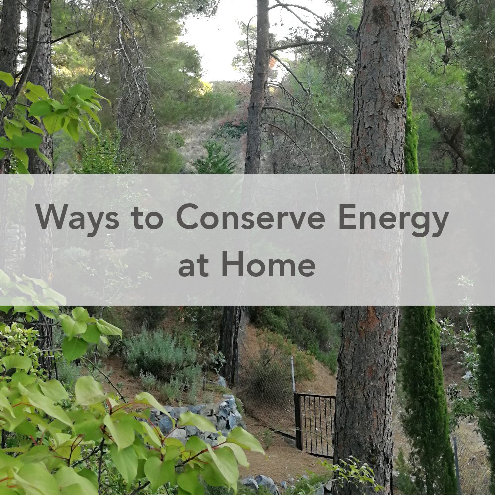Ways to Conserve Energy at Home