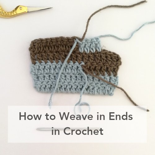 How to Weave in Ends in Crochet - Tutorial Ten