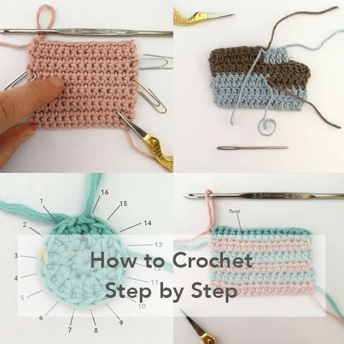 How to Crochet Step by Step for Beginners
