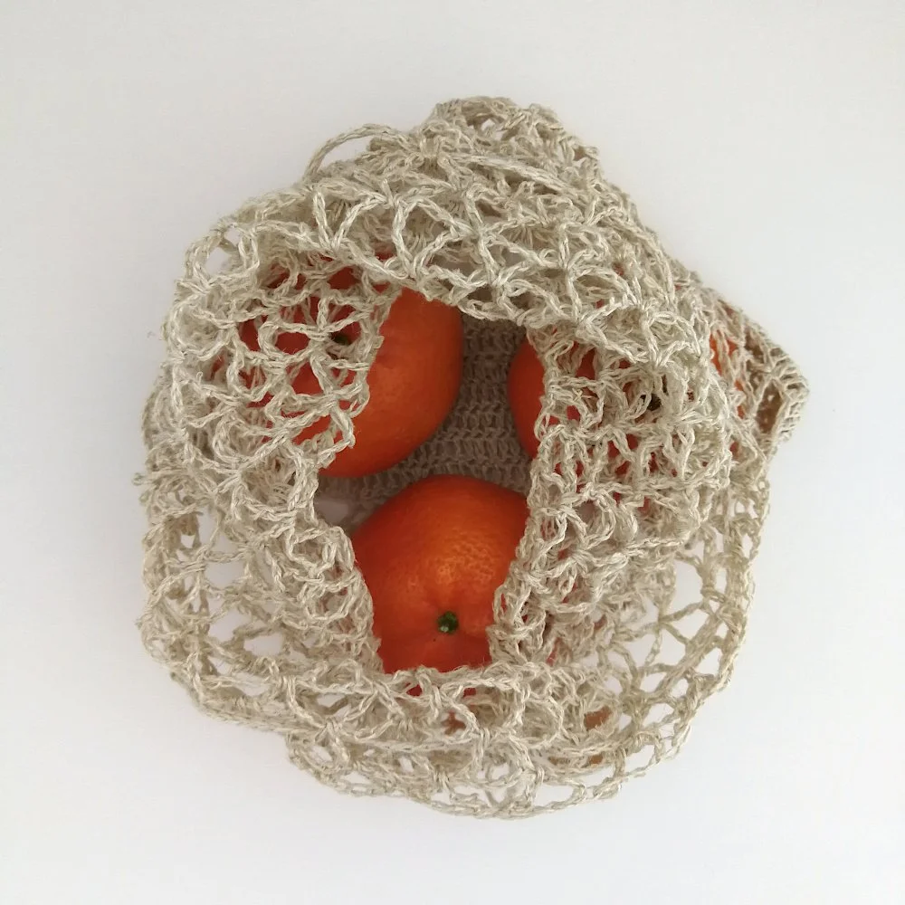 Crochet Vegetable Bag Pattern — byGoldenberry
