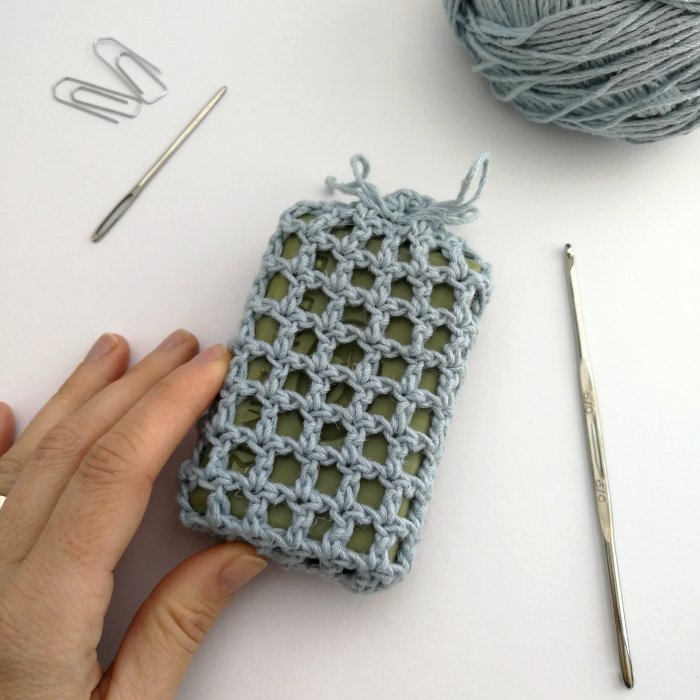 How to Crochet a Soap Saver for Beginners