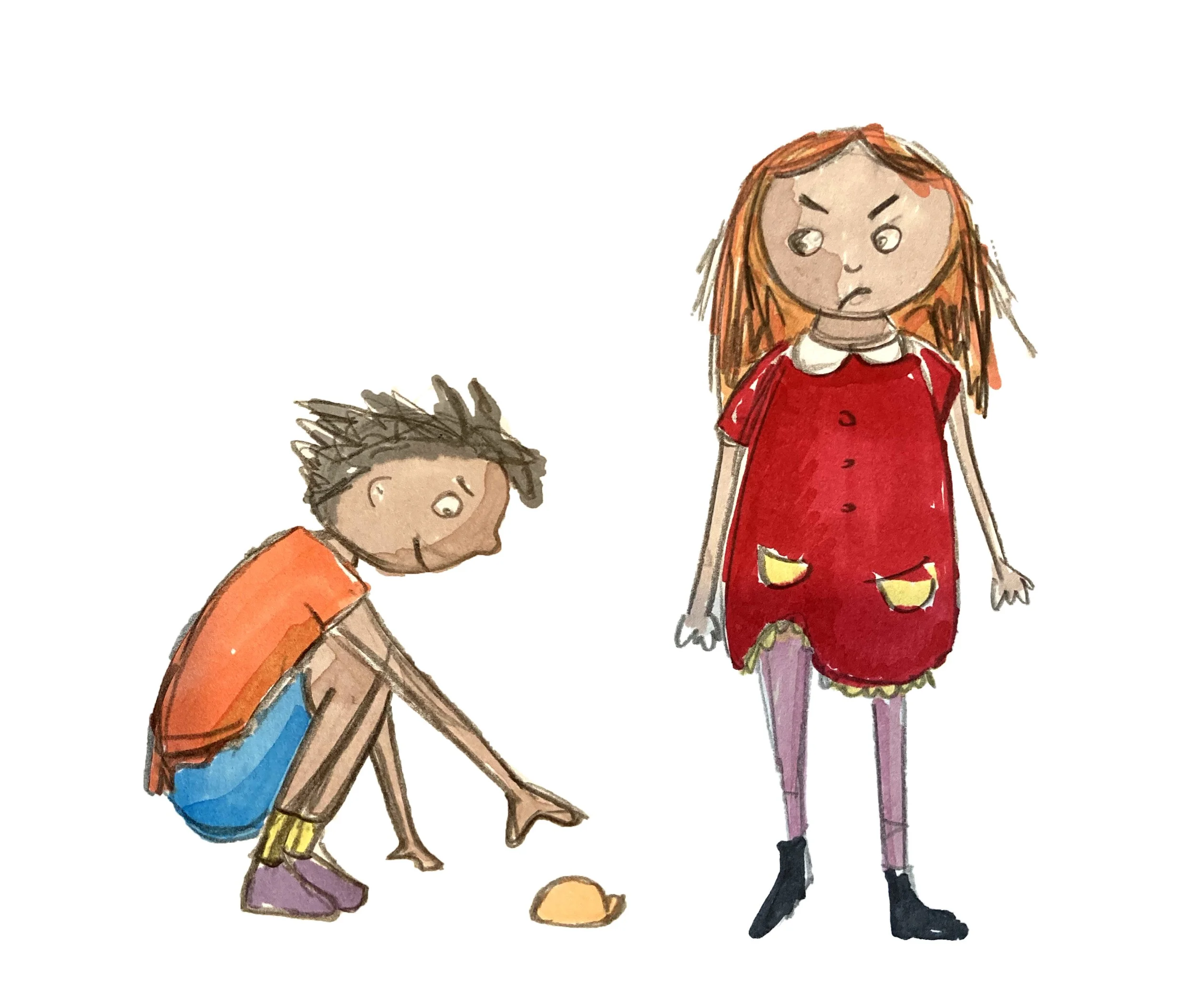 Character developement for a childrens book