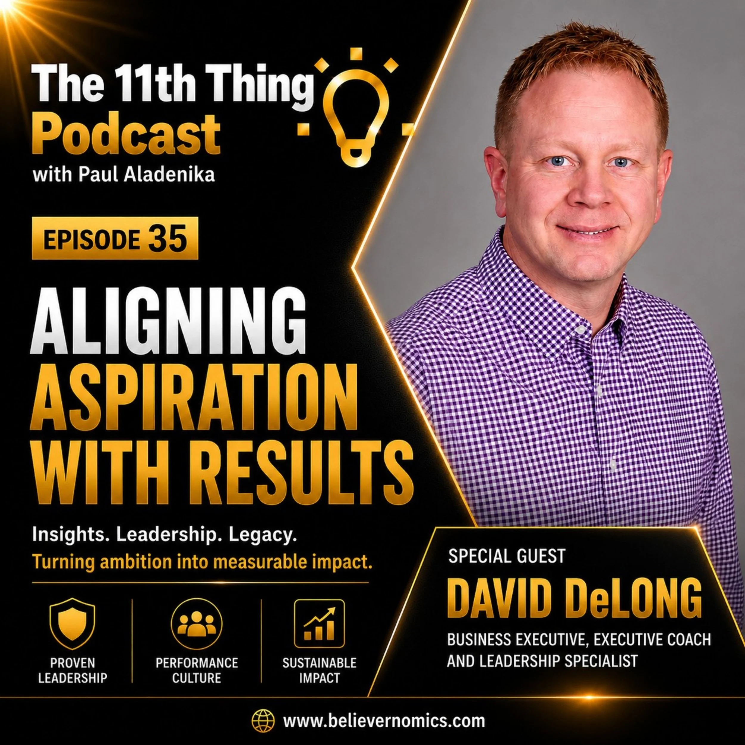 Aligning aspiration with results with special guest David DeLong