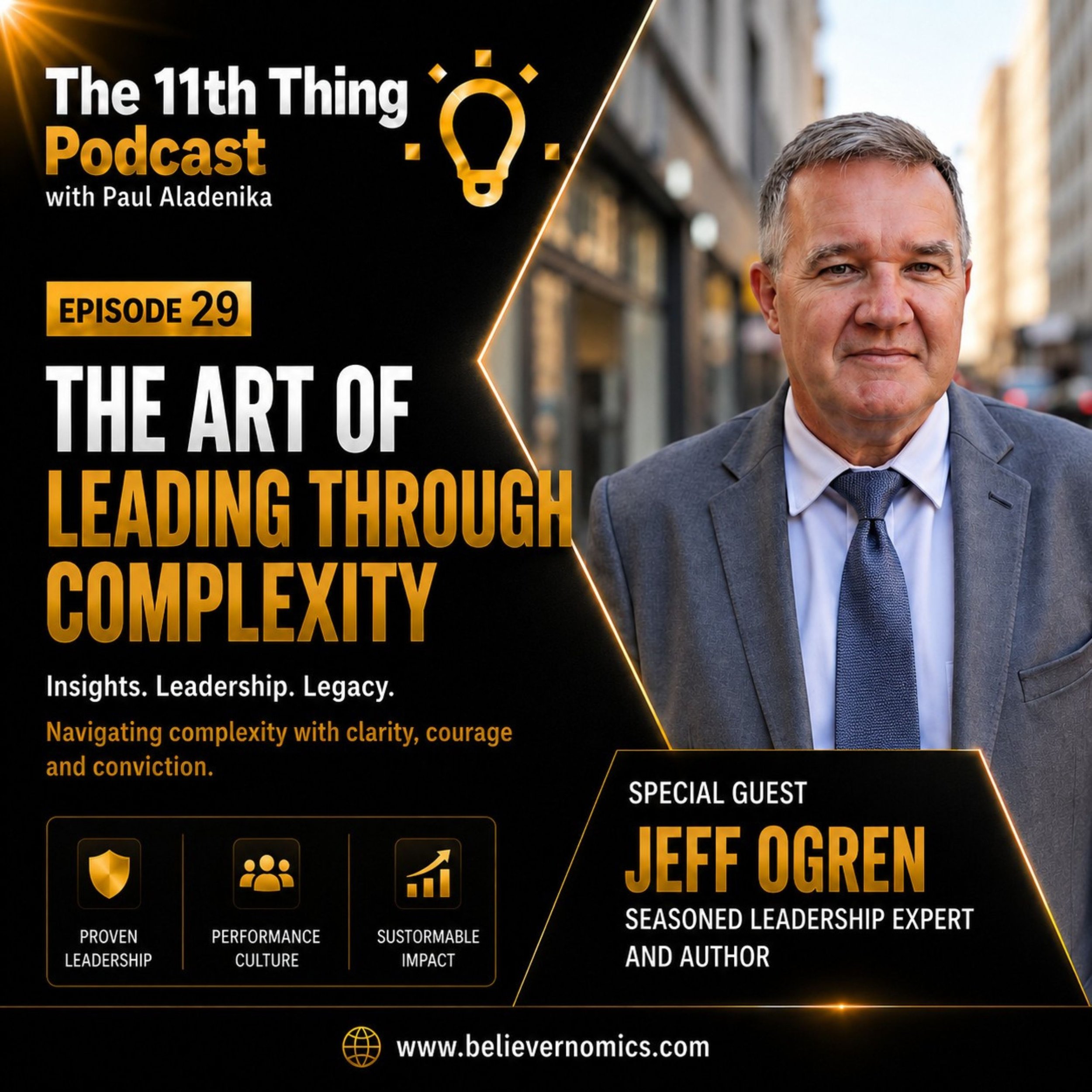 The art of leading through complexity with special guest Jeff Ogren