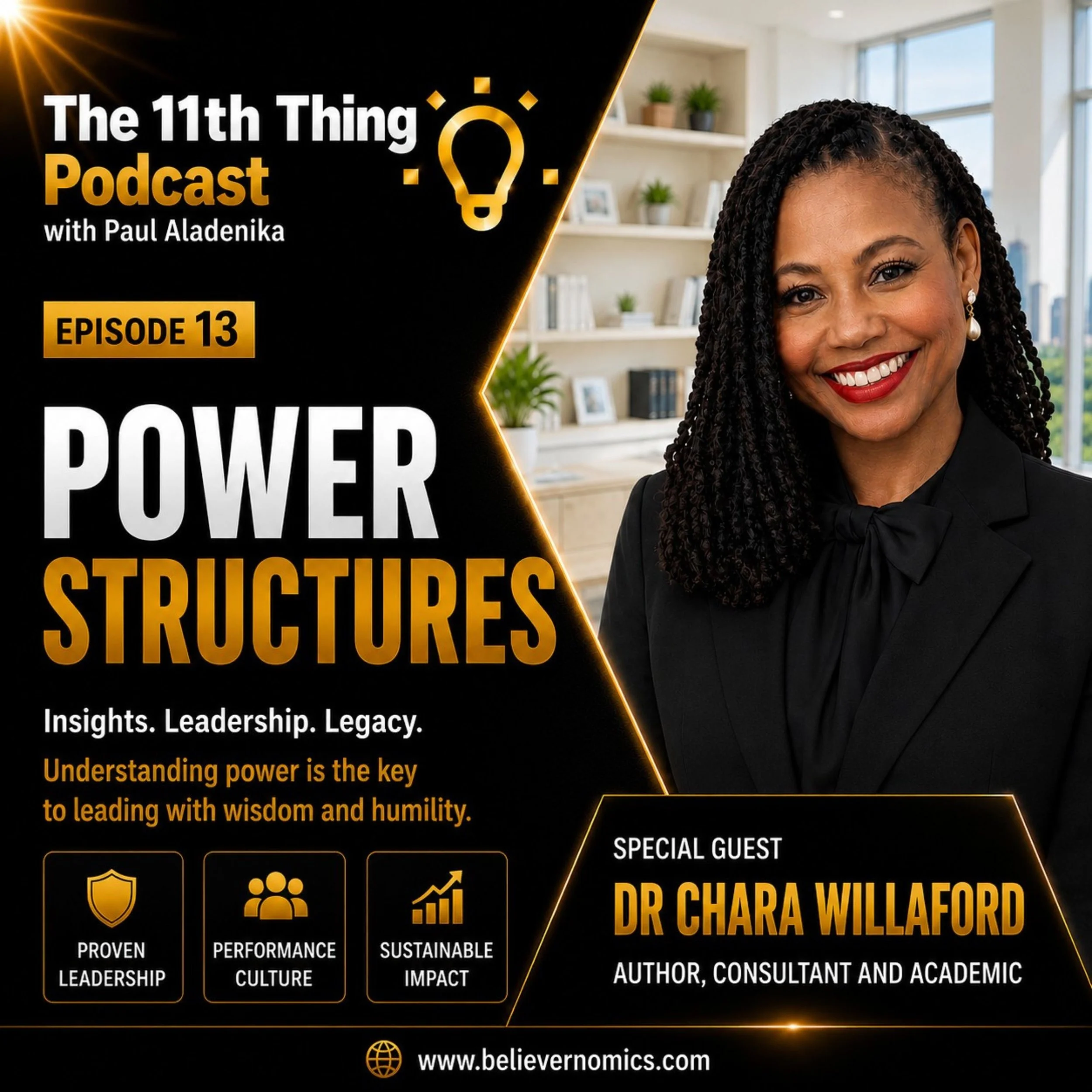 Power structures with special guest Dr Chara Willaford