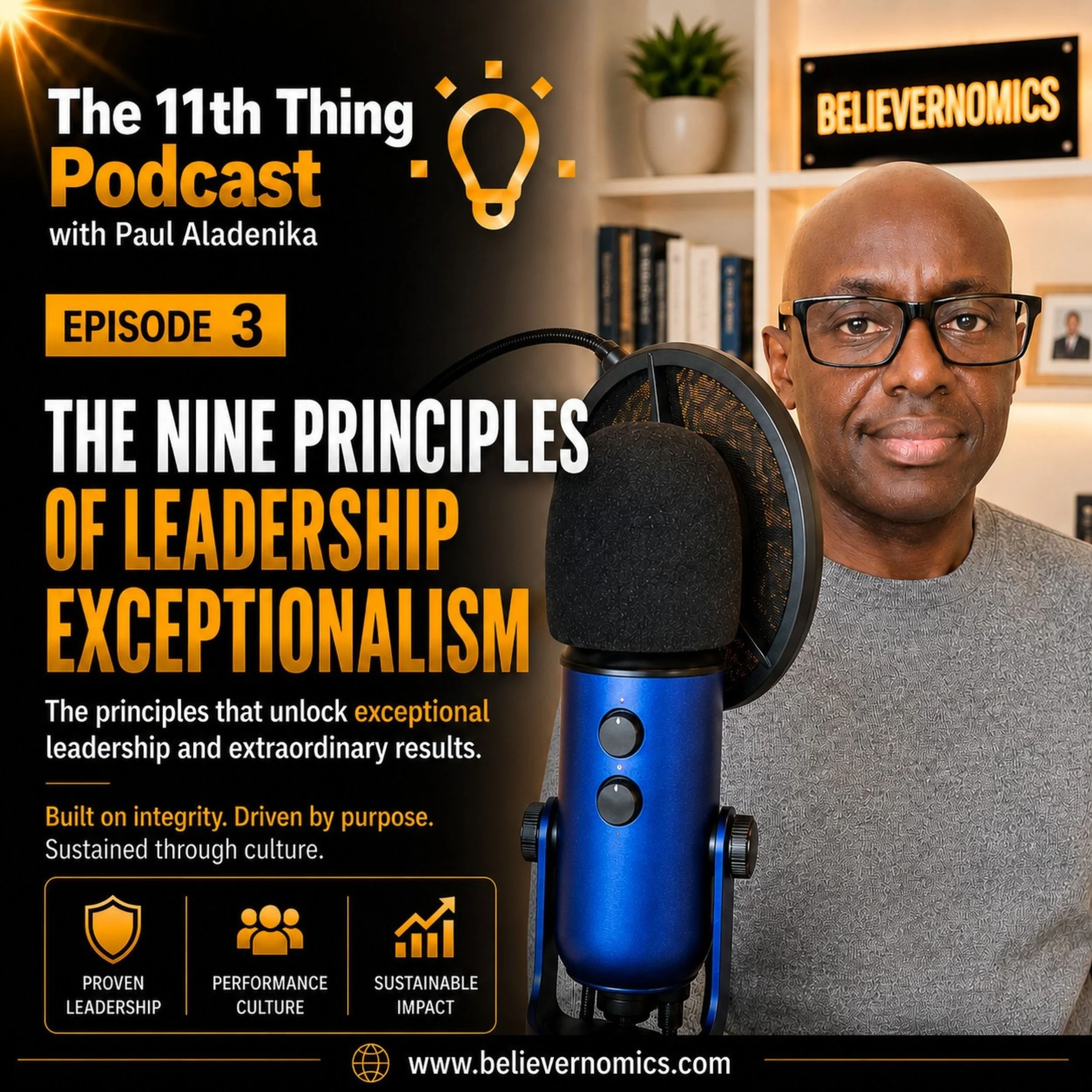 The nine principles of leadership exceptionalism