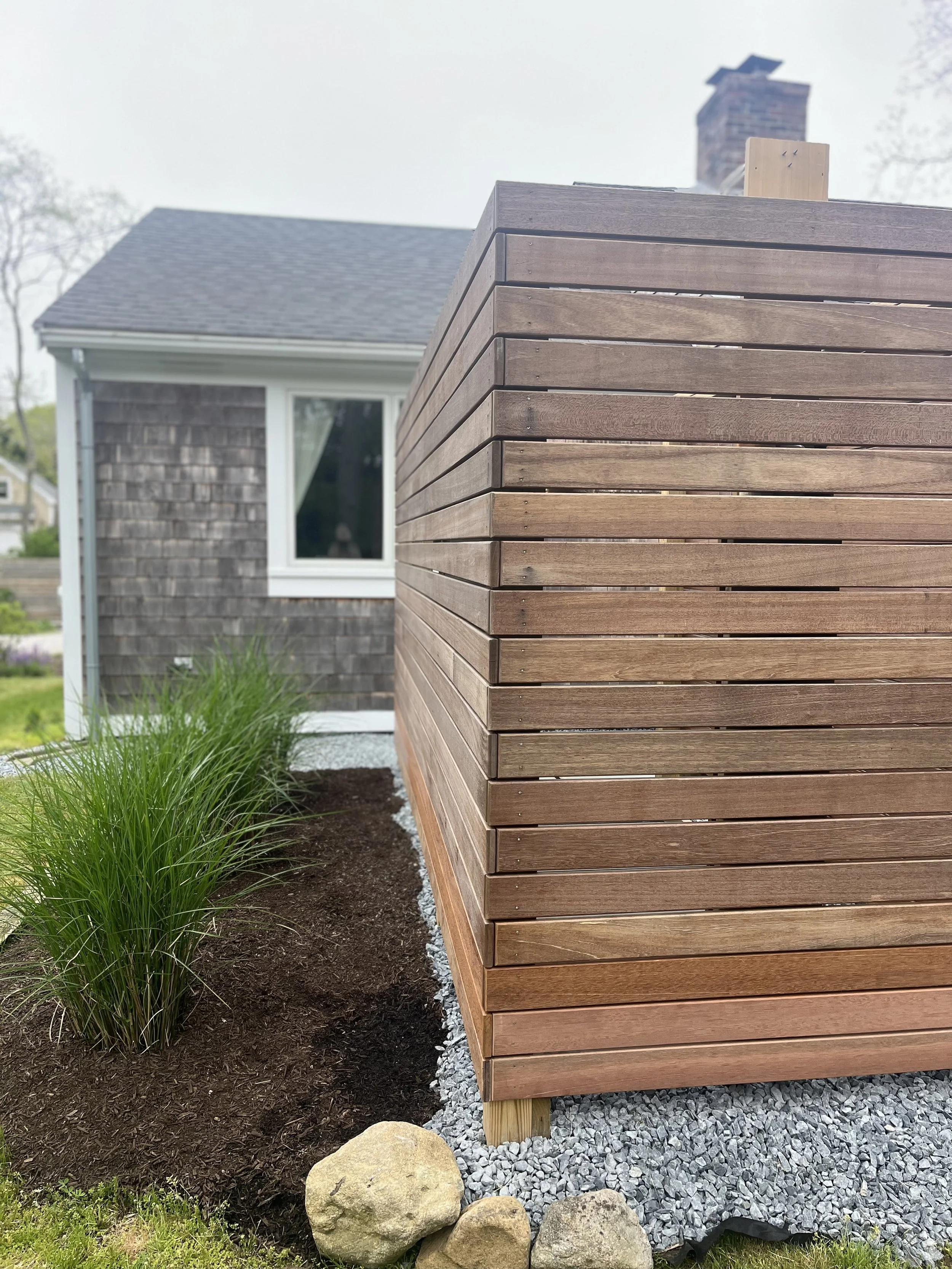 Eastham outdoor shower