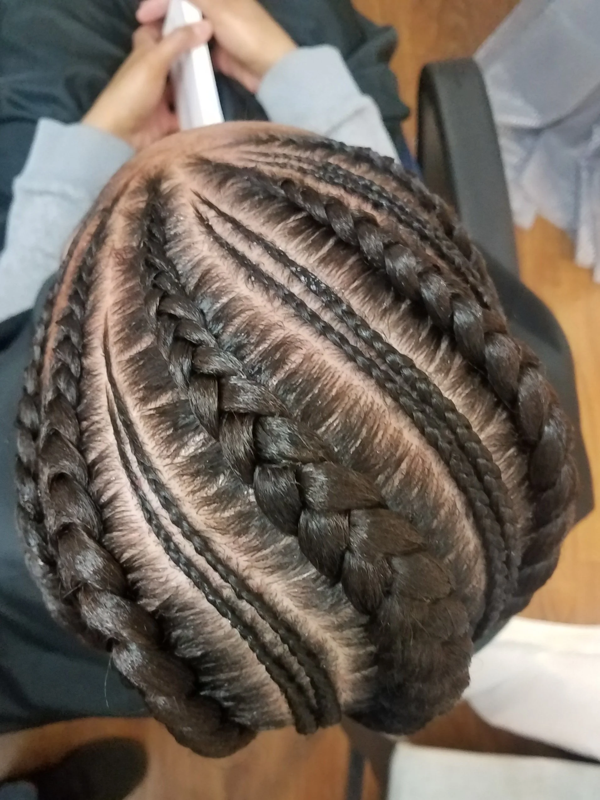 Feed-In Braids Stitch Braids