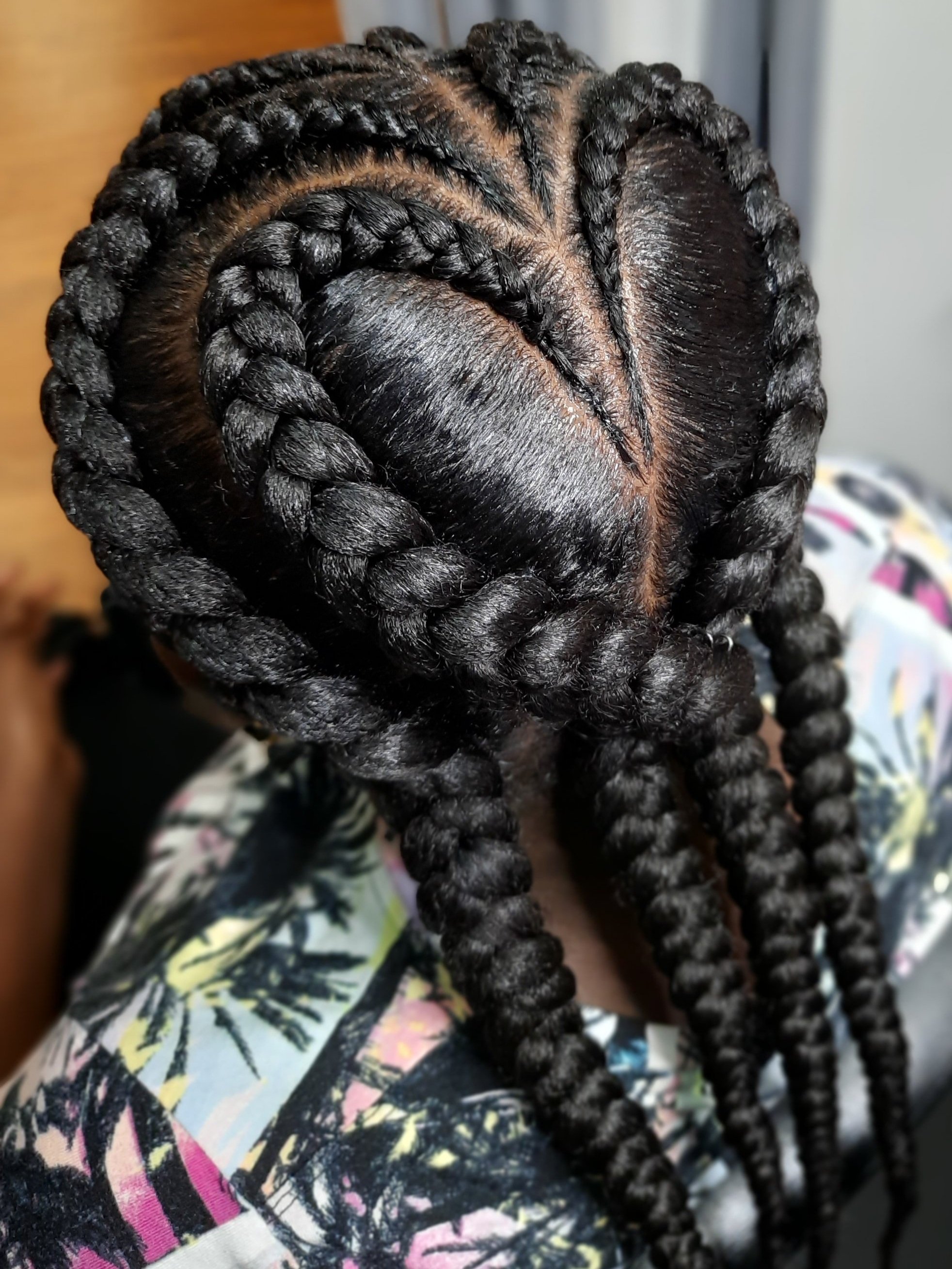 Feed-In Braids Stitch Braids