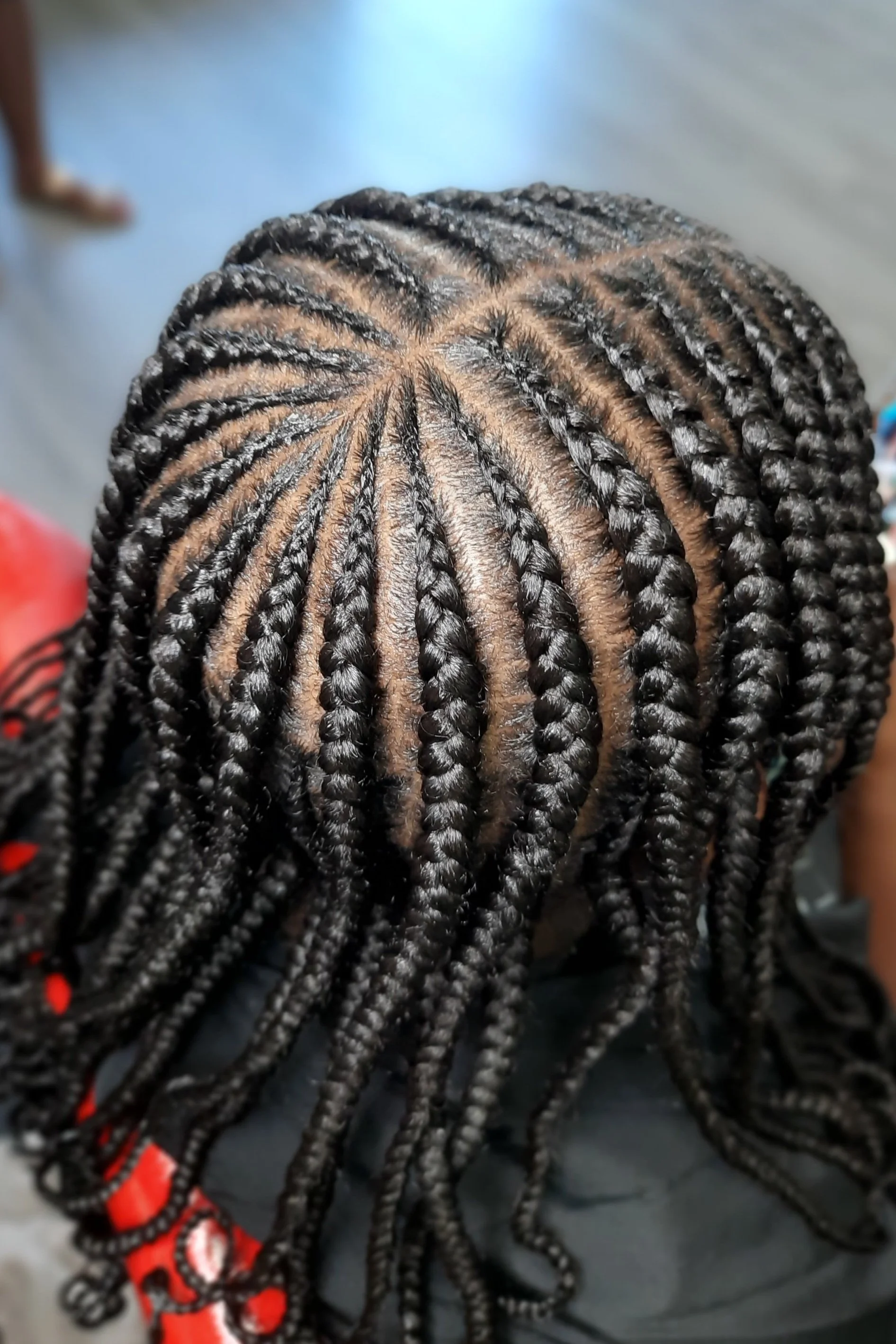 Kid's Braids Feed-in Braids