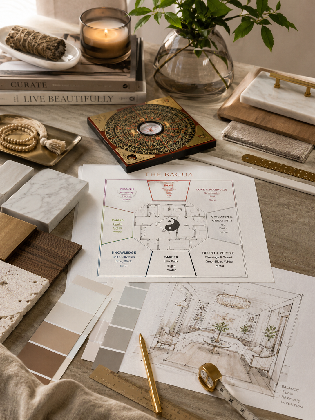 Feng Shui interior Design Paris