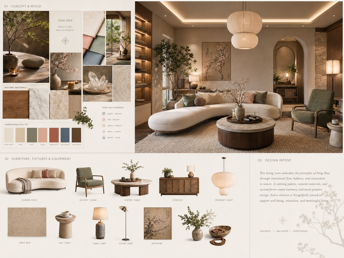 Feng Shui Interior design Paris