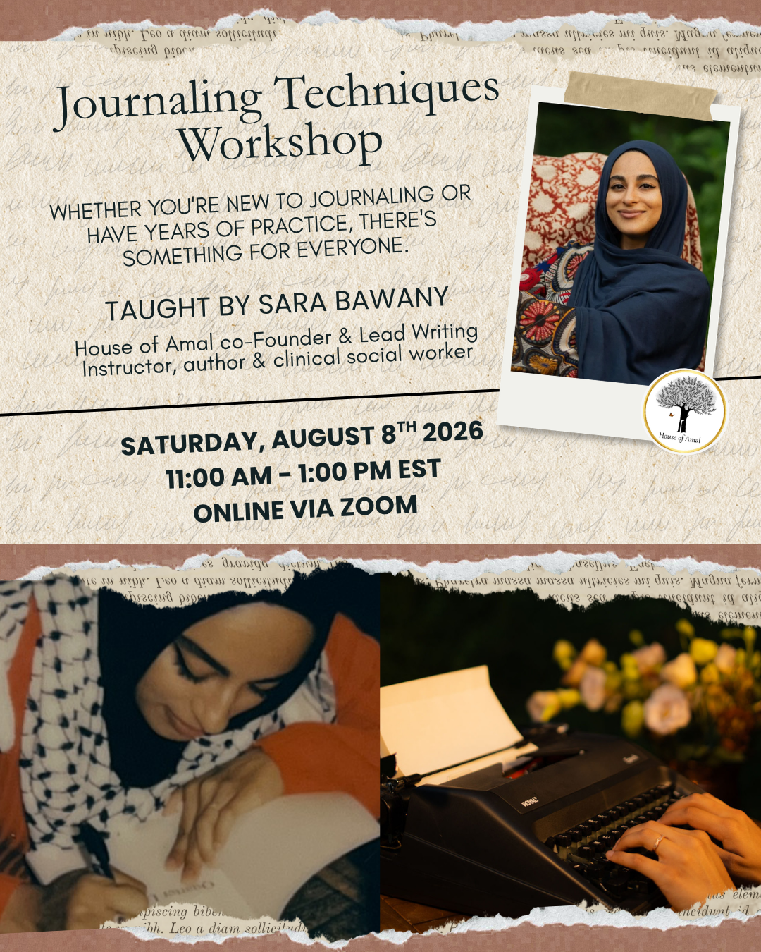 Journaling Techniques Workshop