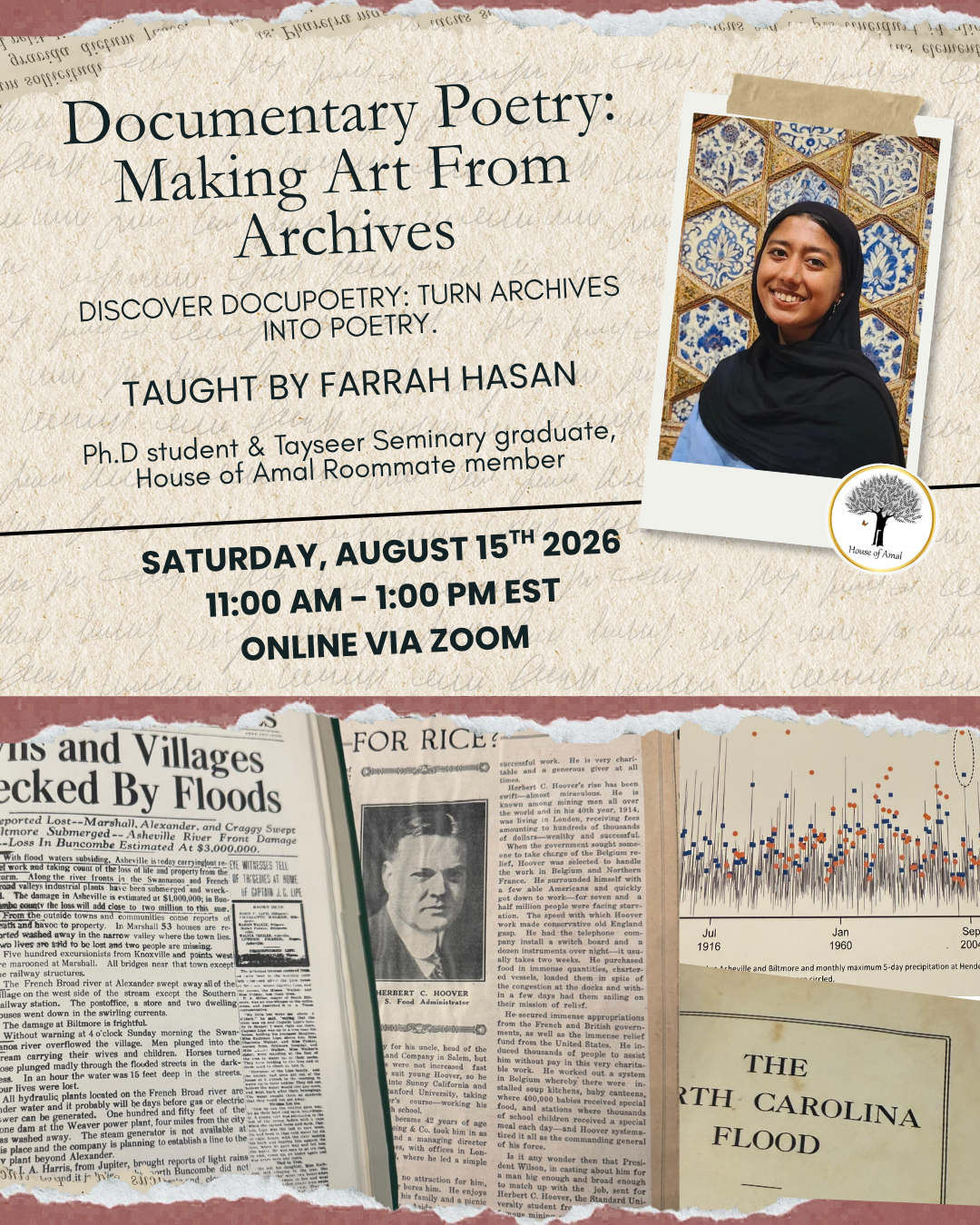 Documentary Poetry: Making Art From Archives