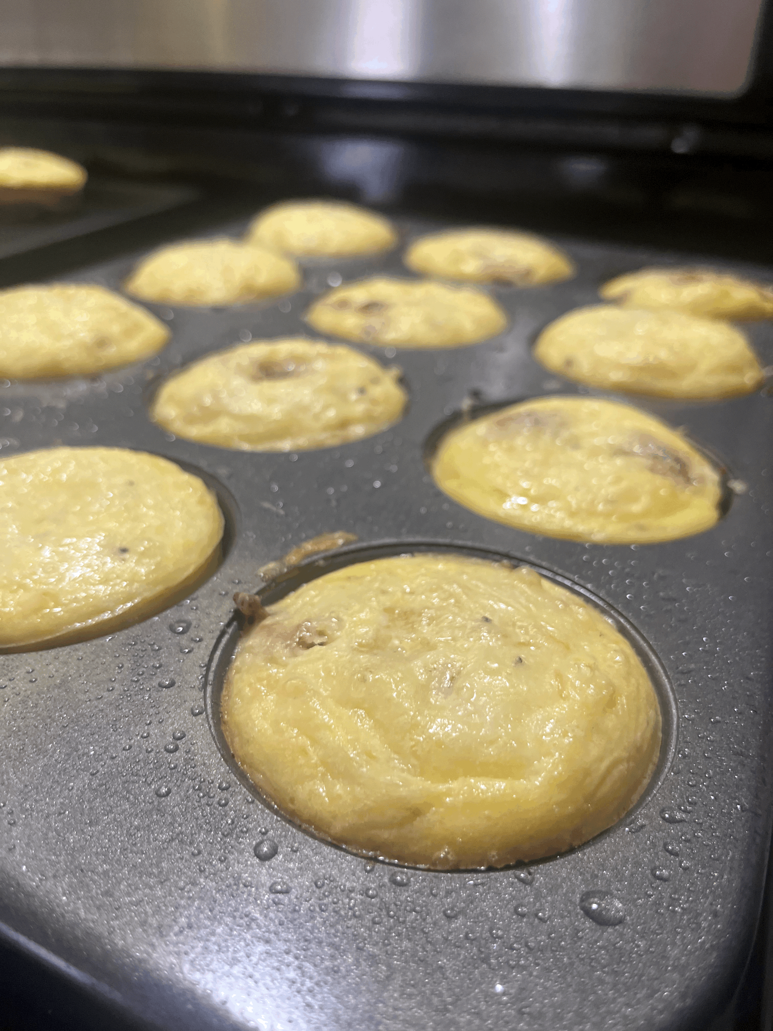 Mini Egg Bites- Sausage and Cheddar