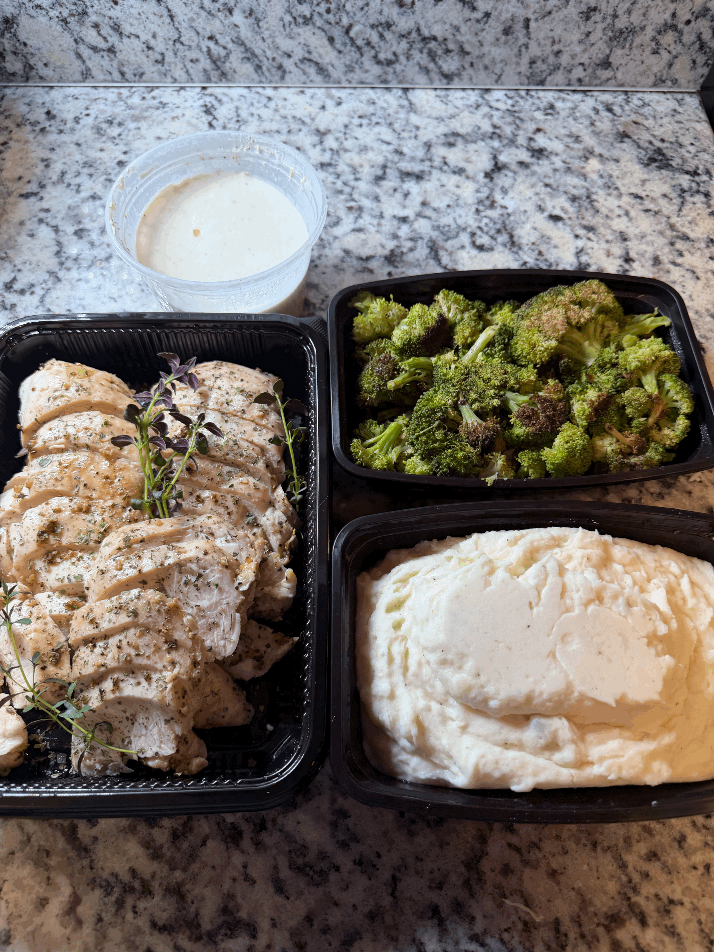 Family Style Lemon Herb Chicken