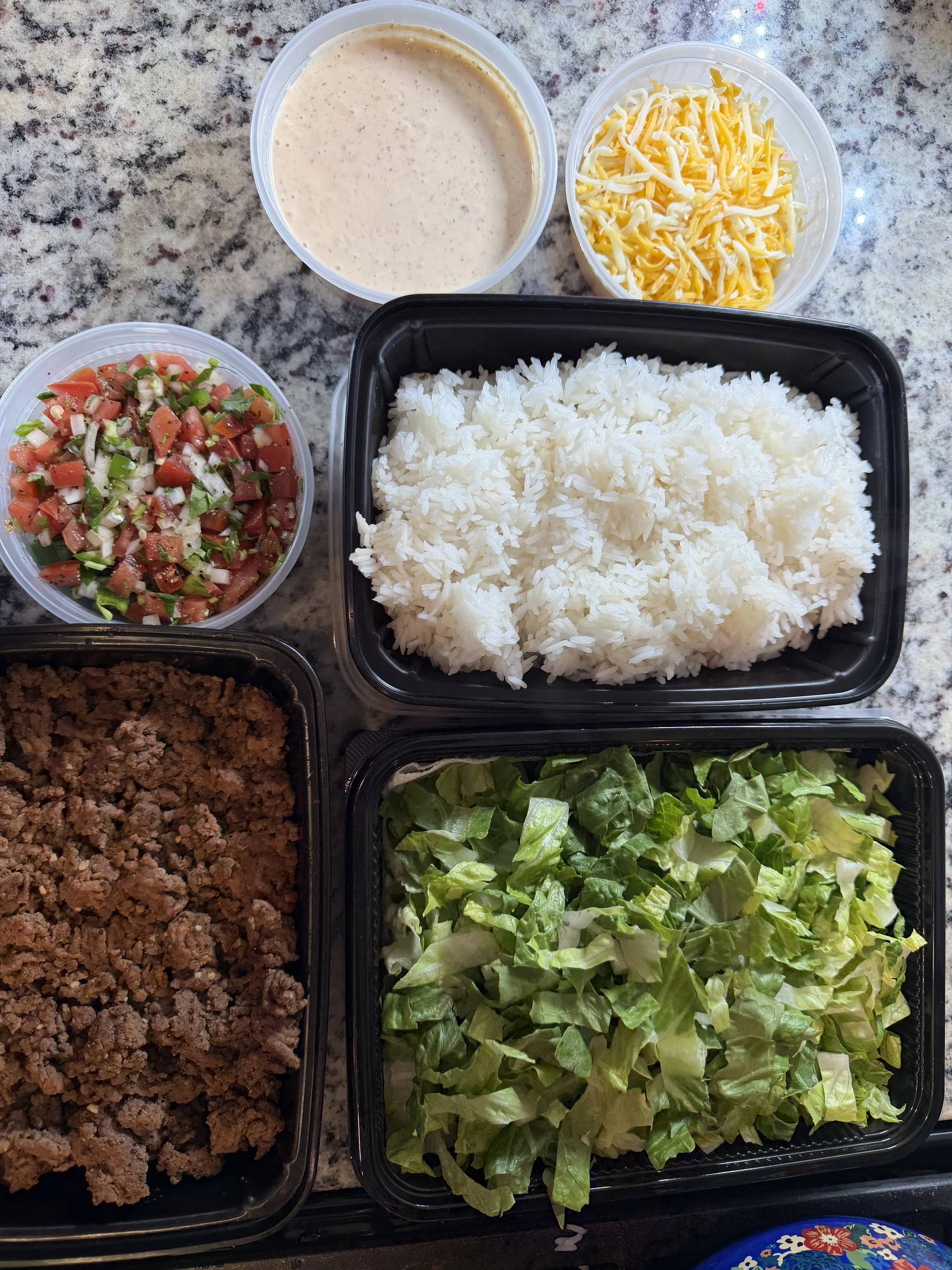 Family Style Taco Salad