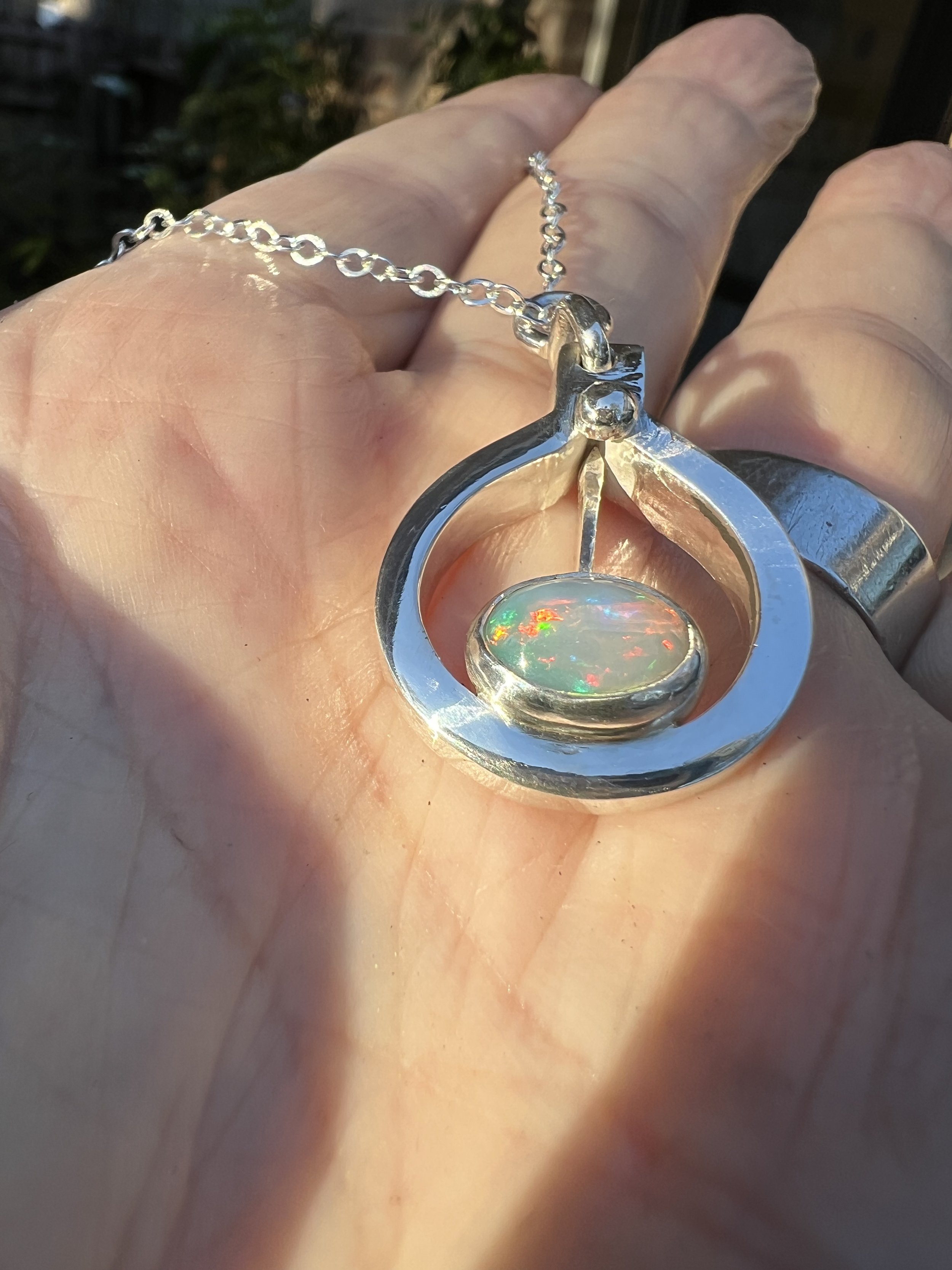 Ethiopian Opal Pendant