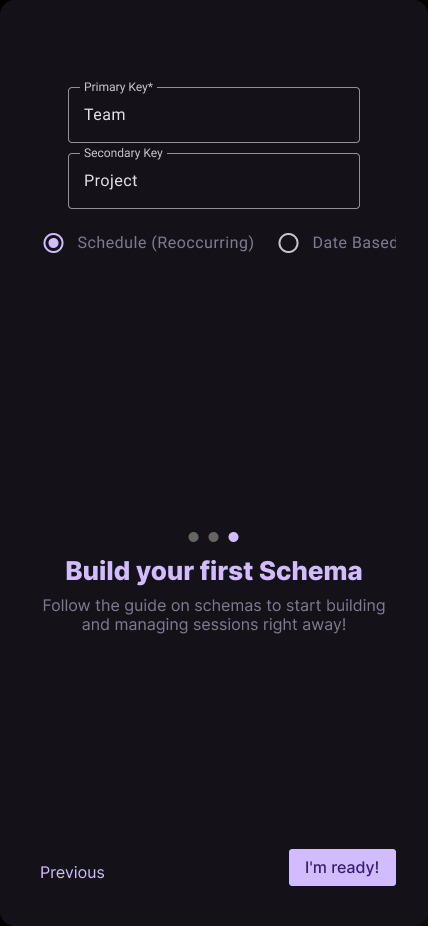Onboarding Tutorial Step Three