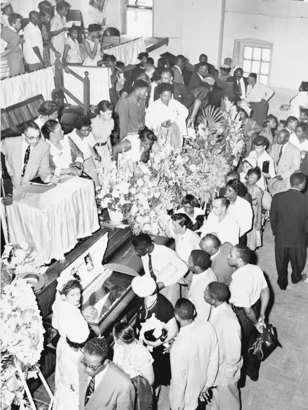 Emmett Till's Casket, Chicago 1955, AP Photo/Chicago Tribune