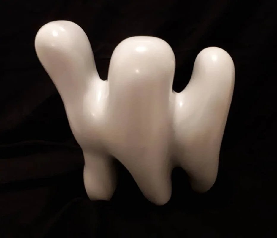 Meat & Bone, 2020, Marbre de Carrare, Carrara Marble, 27.9 x 27.9 x 14cm (11 x 11 x 5.5in), $1,750.00 CAD