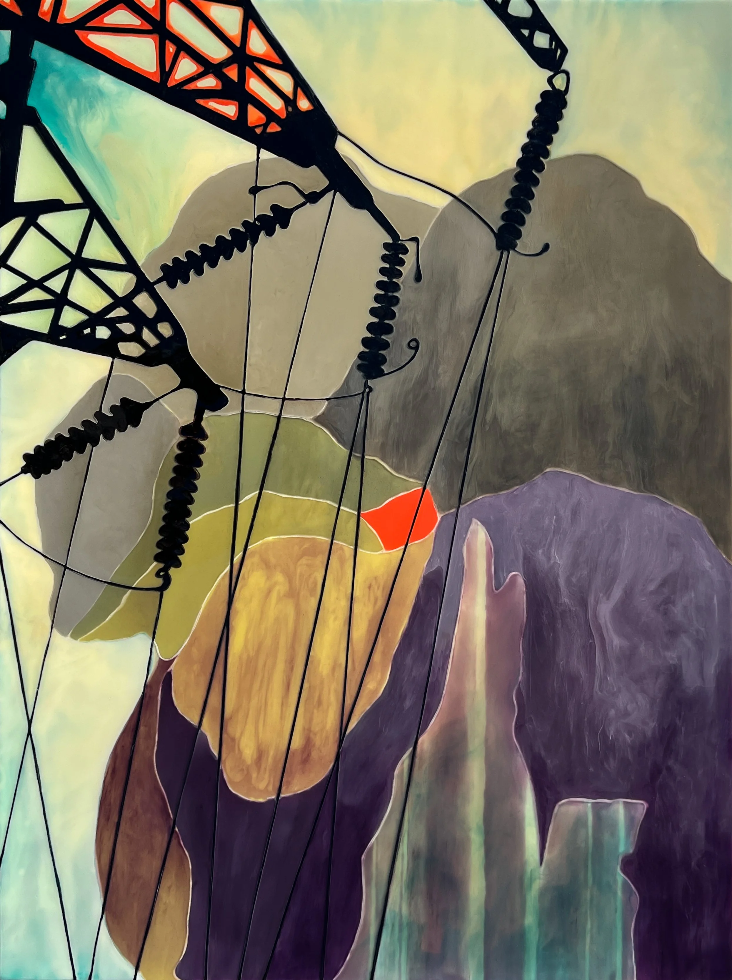 30x40 No.5 Violet Pylon Fragment Series.jpg