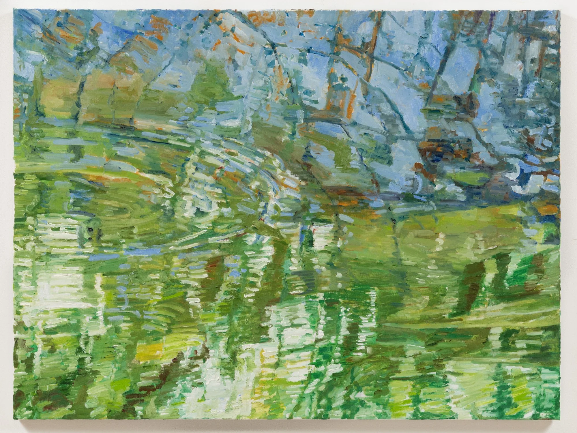 Ripple, 2022, Huile sur toile, Oil on Canvas, 76.2 x 101.6cm (30 x 40in), $2,350.00 CAD