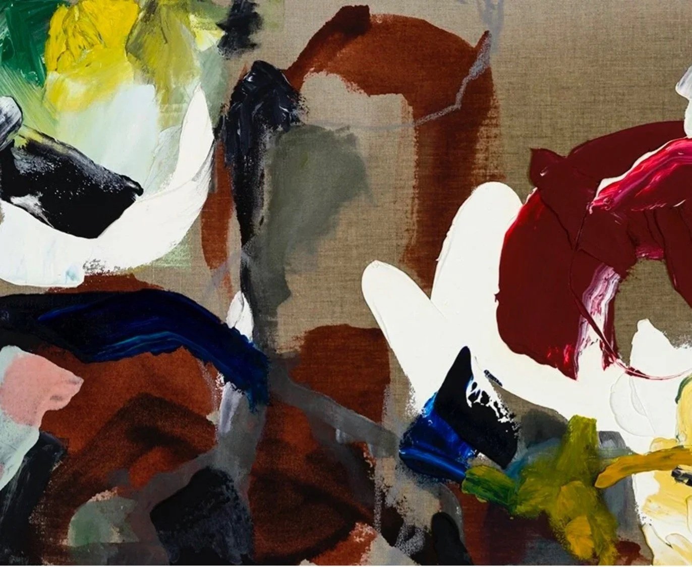Autonomase 1, 2020, Huile et fusain sur lin/ Oil and charcoal on linen, 21 x 27in, $3,700.00 CAD (encadré/framed)