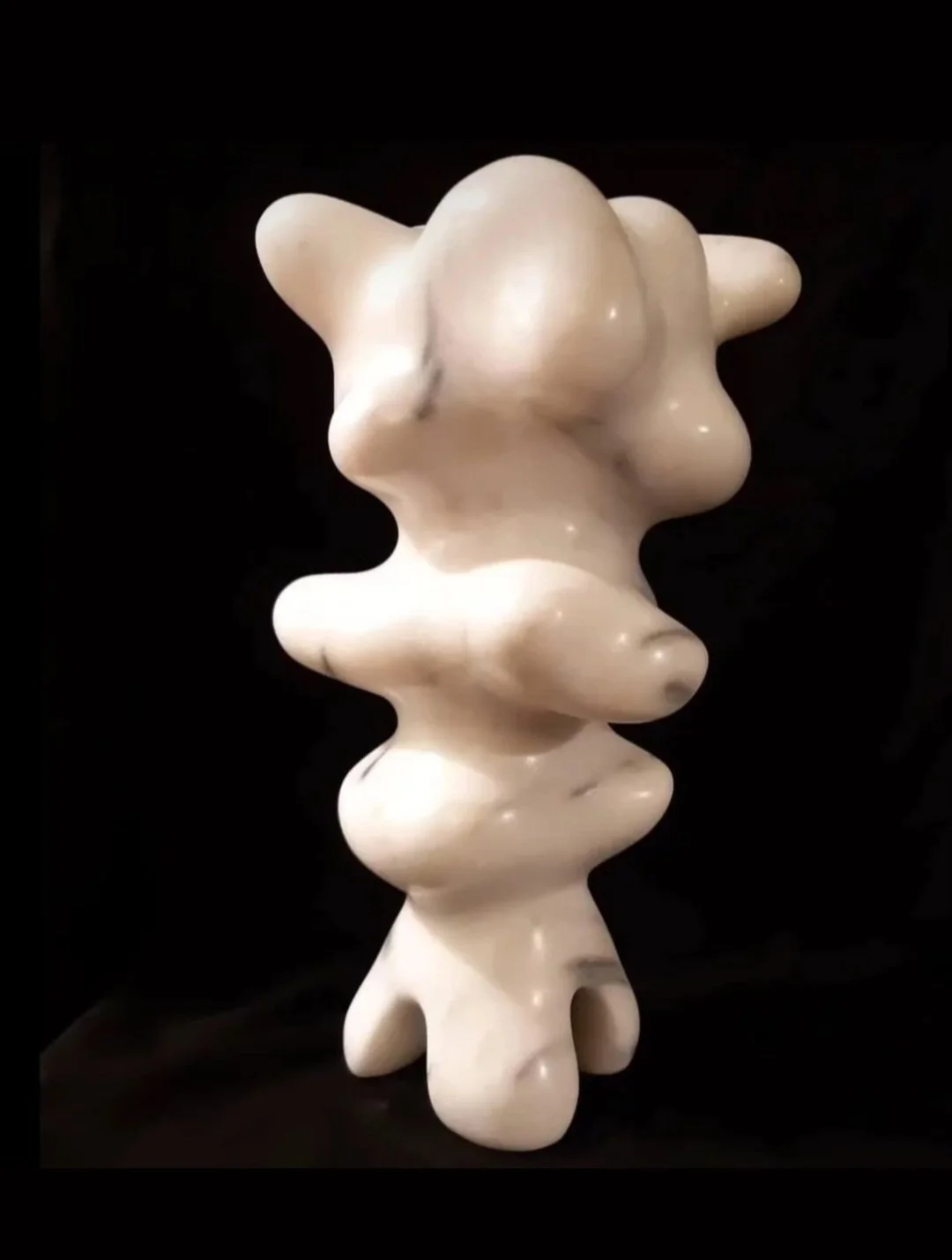 She Said Funny, 2022, Marbre, Marble, 30.5 x 16.5 x 10.8cm (12 x 6.5 x 4.25in), $1,550.00 CAD