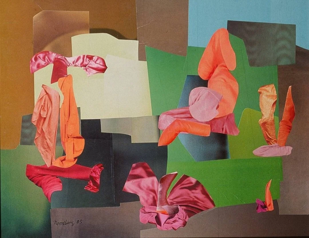 Implements Of Music, 2003, Collage sur papier, Collage on paper,  (16 x 14in), $500.00 CAD