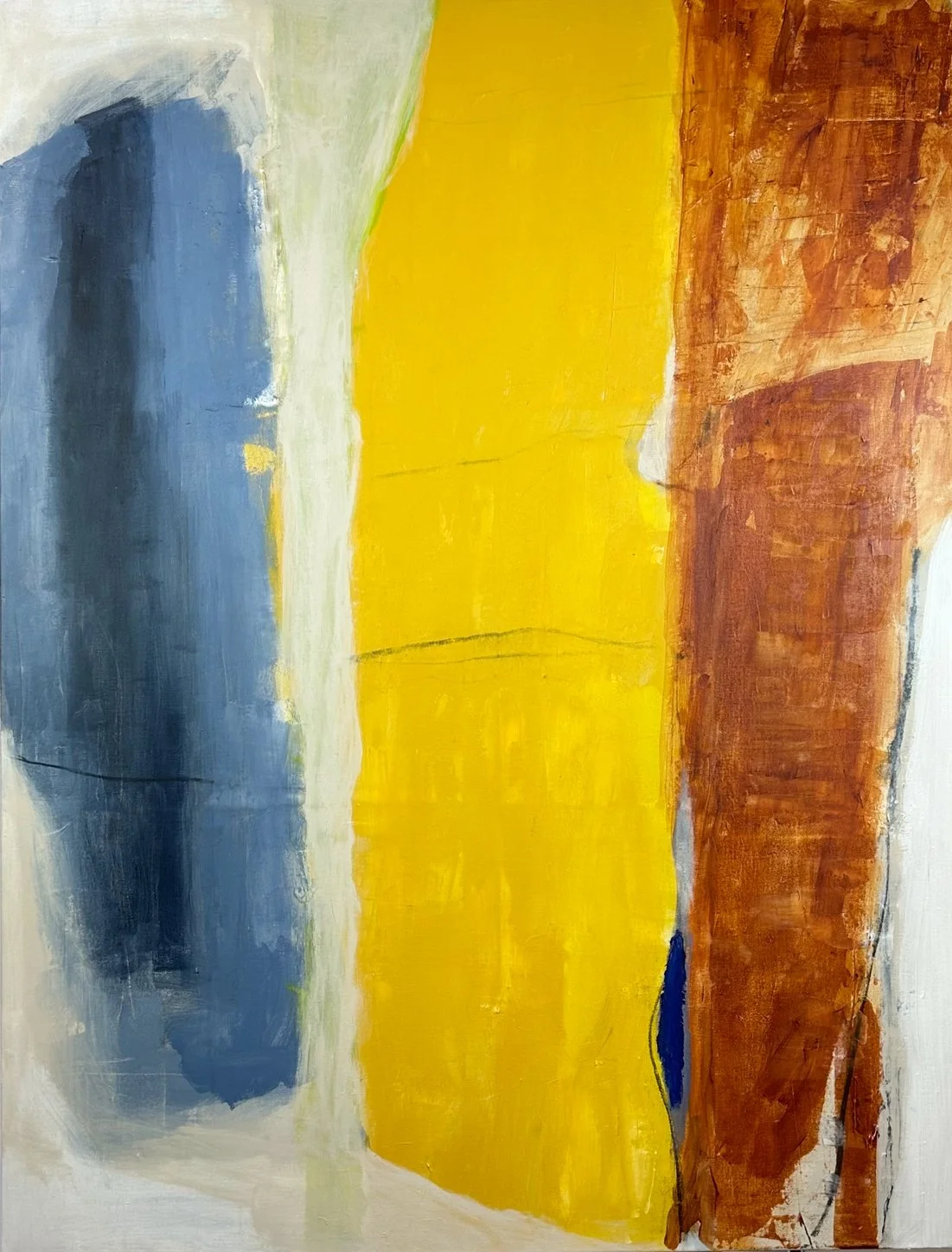 Equinox, 2024, Acrylique et carbon sur toile (encadré en pin), Acrylic and charocal on canvas (framed in pine), 95.25  x 125.73cm (37.5 x 49.5in), $2,100.00 CAD