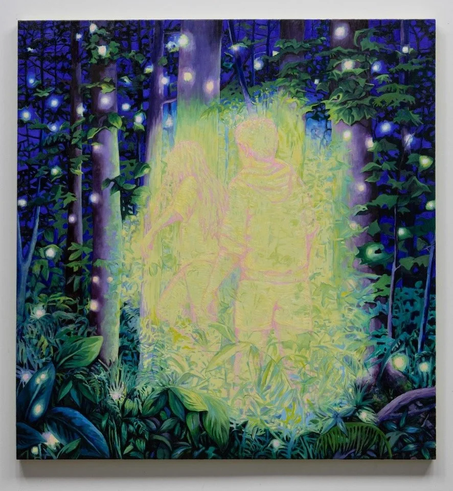 La géante verte, 2024, Huile sur toile, Oil on canvas, 165.1 x 152.4cm (65 x 60in),  $2,750.00 CAD