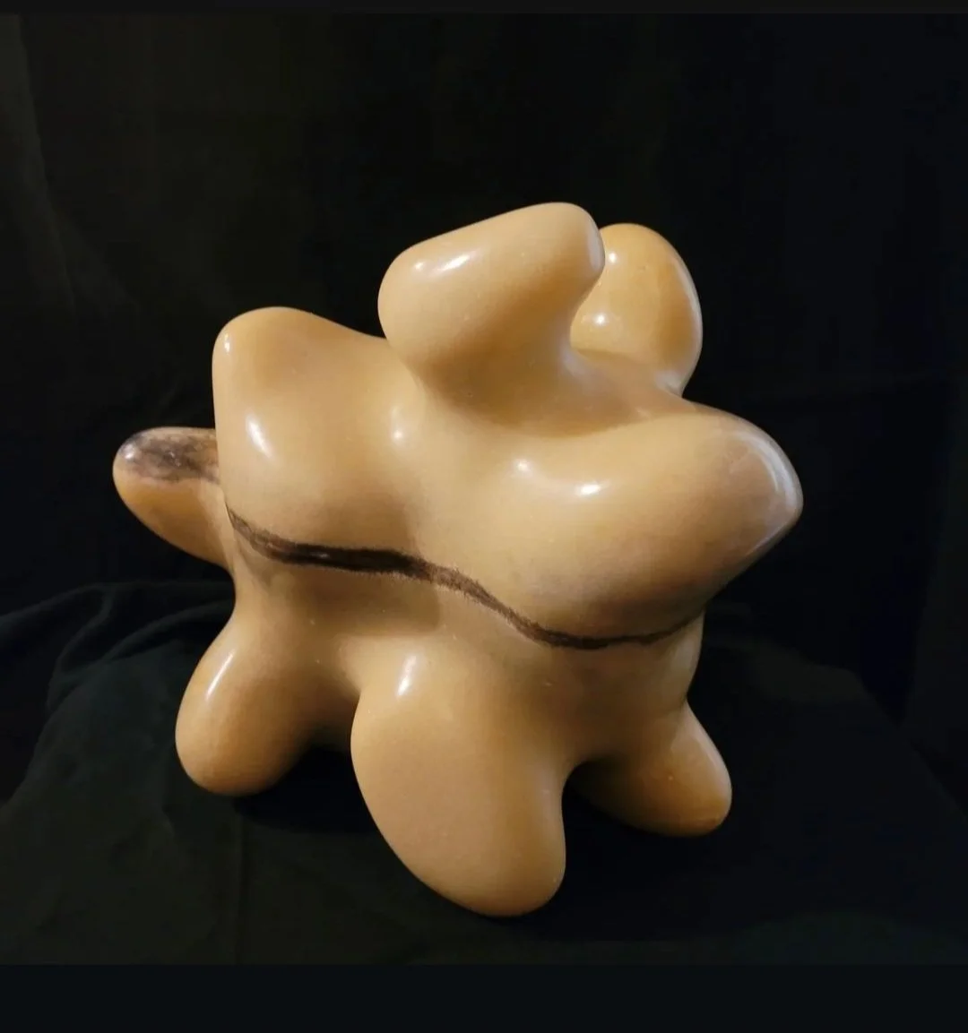Roll Over Rover, 2021, Marbre, Marble, 22.9 x 20.3 x 14cm (9 x 8 x 5.5in), $1,750.00 CAD