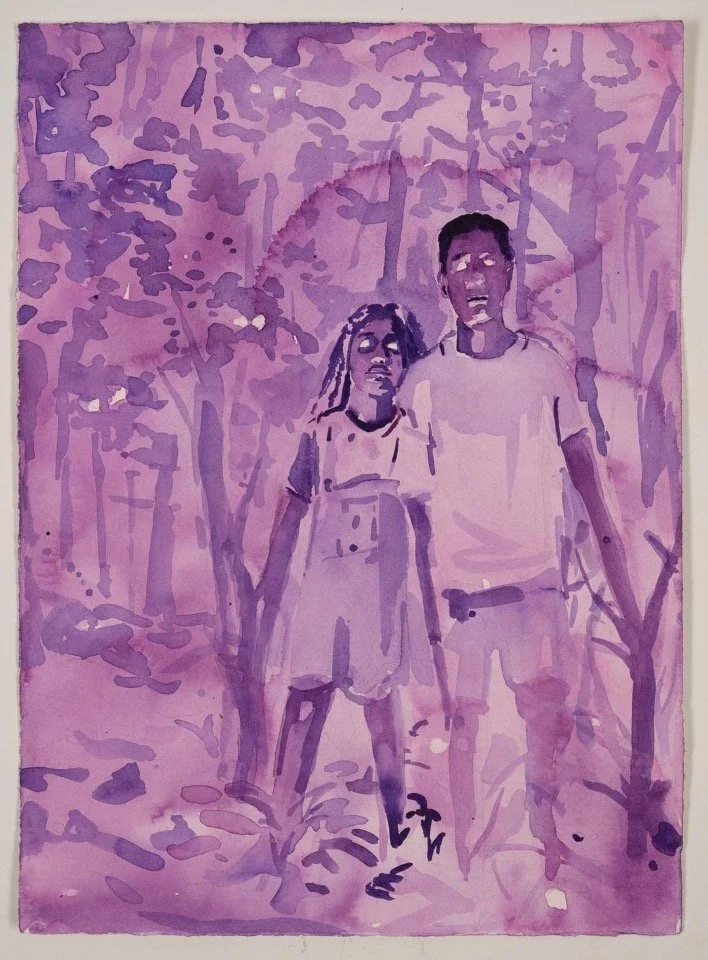 Hansel & Gretel, 2024, Aquarelle, Watercolour, 27.94 x 38.1cm (11 x 15in), 750.00, Framed (16 x 20in)