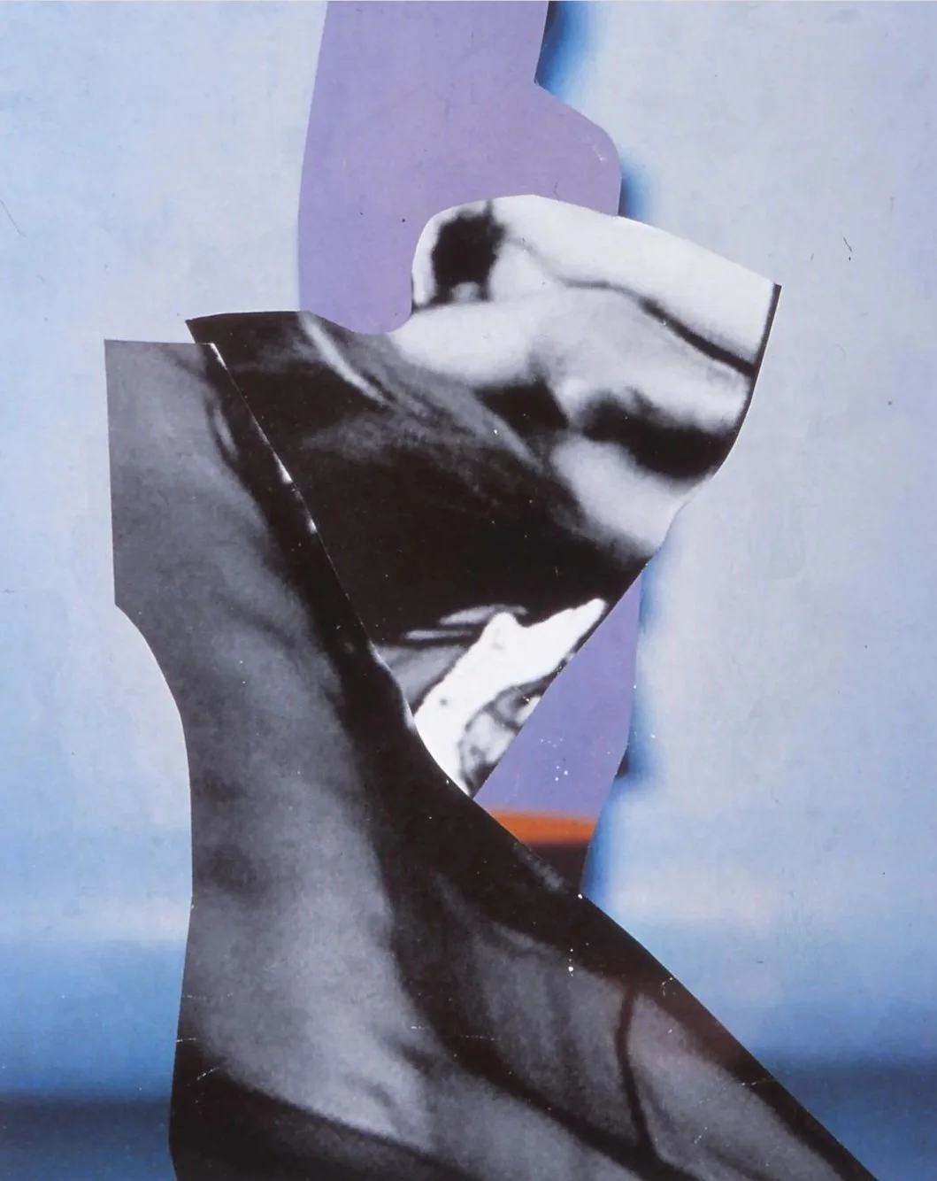 Pillar Of Salt, 2003, Collage sur papier, Collage on paper, 19.7 x 24.8cm (7.75 x 9.75in), $200.00 CAD
