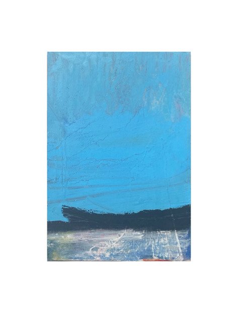 And So, I Know, 2026, Oil on paper, 8.5” x 6”, Framed 17” x 12”, $700.00 CAD