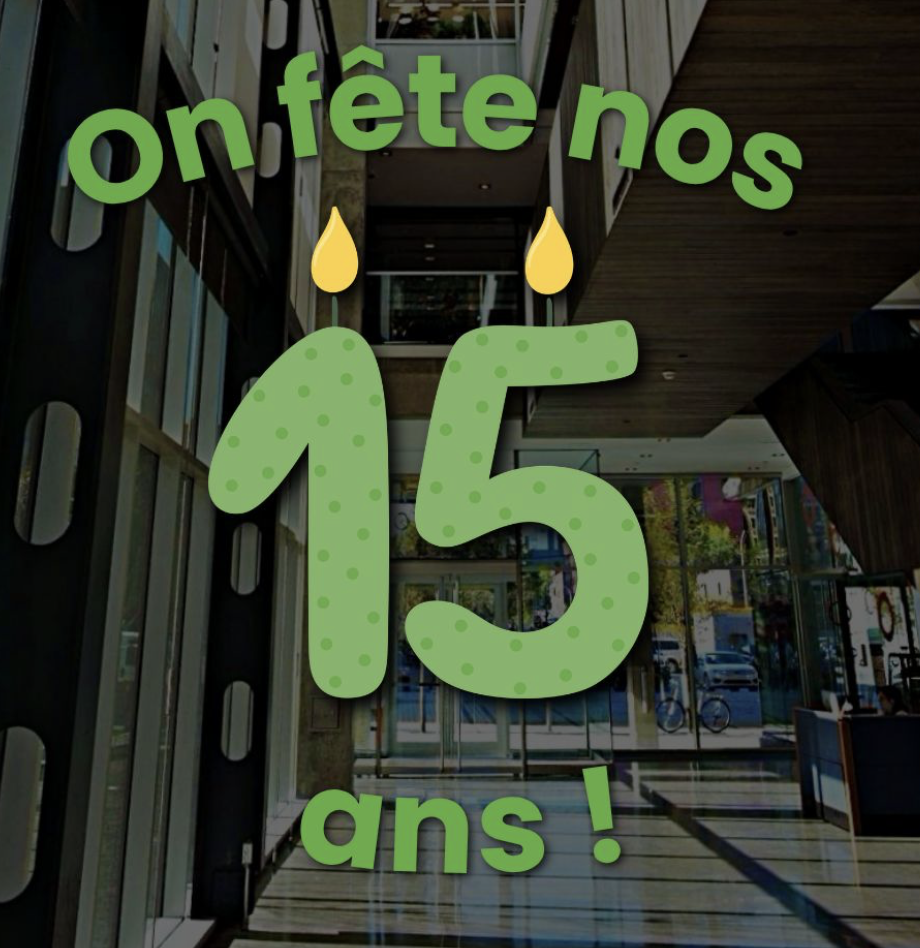 15e anniversaire de la Maison du développement durable 