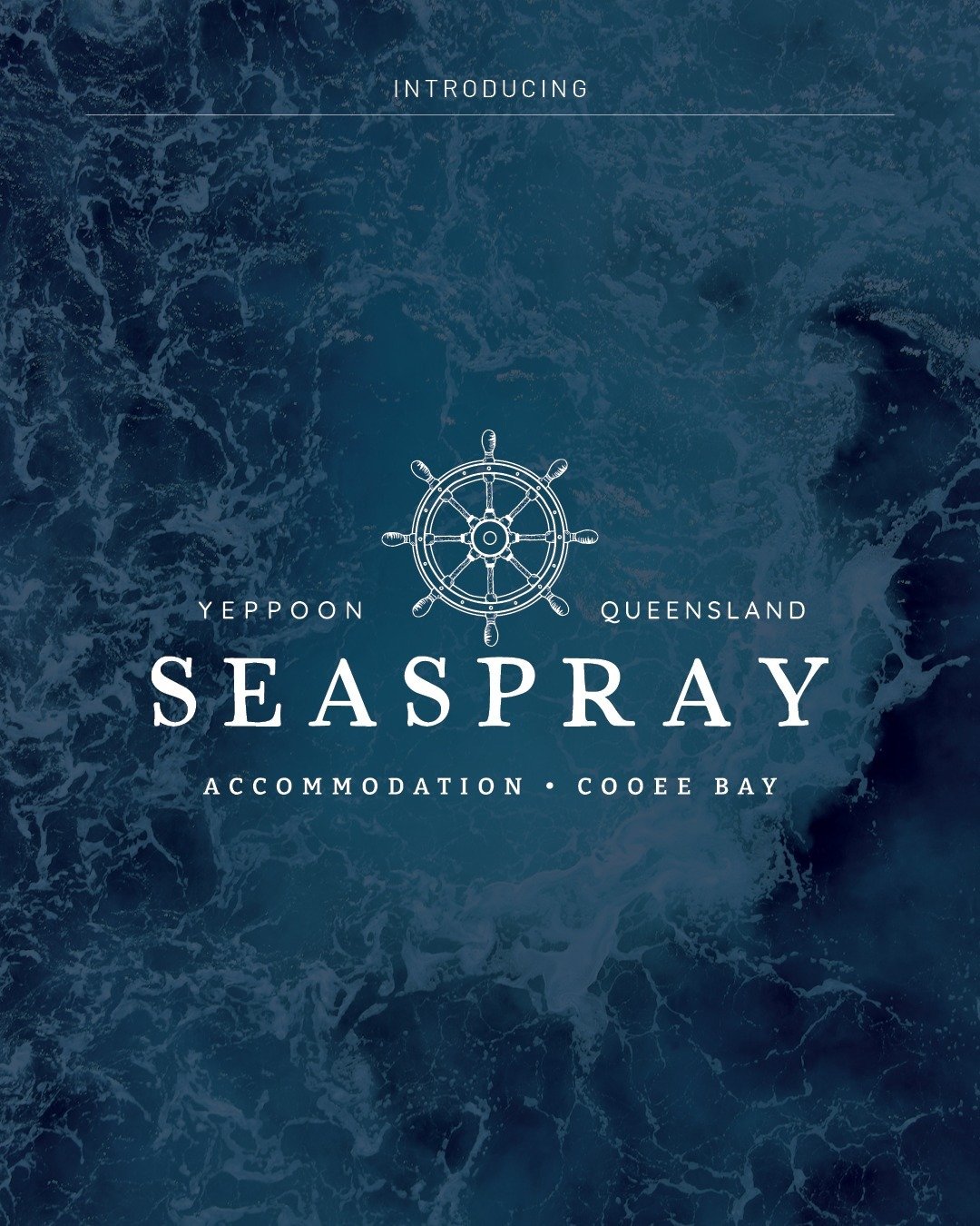 Introducing Seaspray Cooee Bay 

@seaspray_yeppoon is a haven of vintage charm for seafarers and travellers to escape for playful adventures by the sea.

We worked with Claire to create a new brand that reflected their newly aqquired beachside accomm