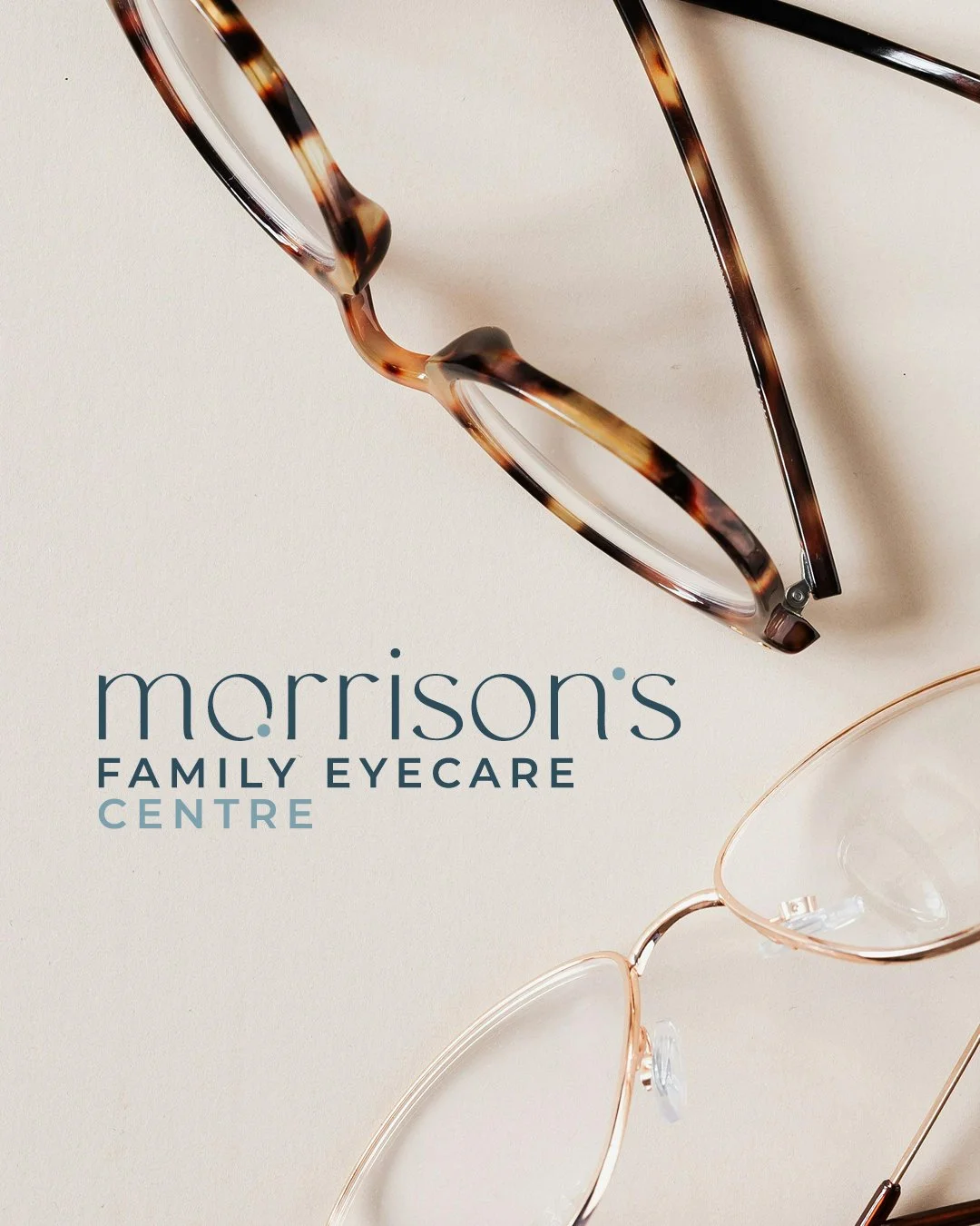 Morrison's Family Eyecare secondary logo mockup